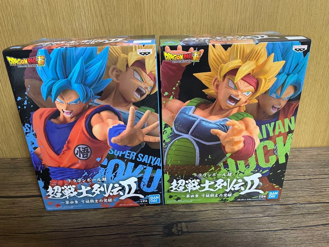 超戦士伝説II 孫悟空 & バーダックフィギュアセット - メルカリ