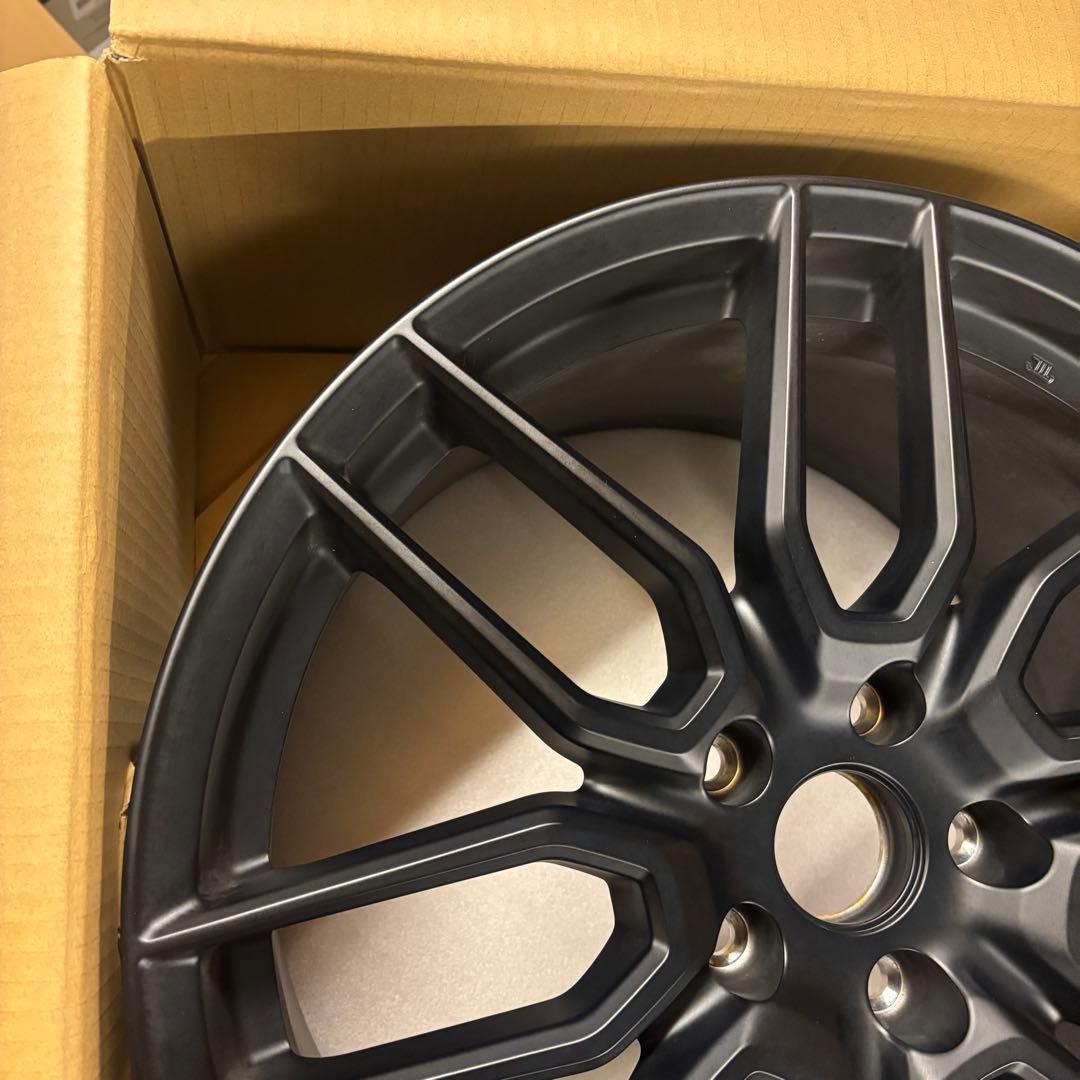 レクサス　IS 30系　マットブラック　BBS 鍛造　9.5j 純正　リヤ