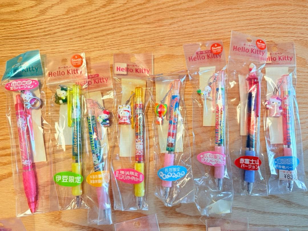 激レアあり】ご当地キティ ボールペン・シャーペンまとめ売り34本 バラ