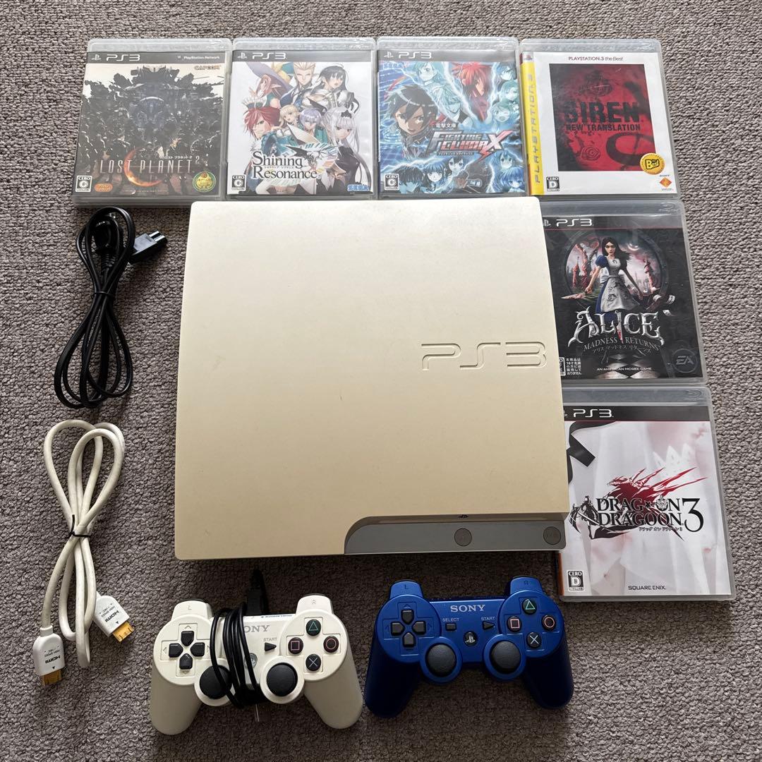 動作確認済】PS3本体 HDMI ゲームソフト6本 - メルカリ