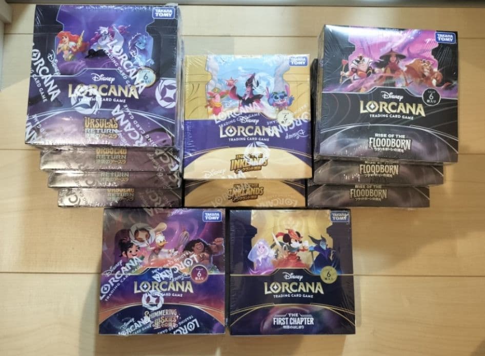 ロルカナ BOX まとめ売り　11BOX ロルカナ先行販売レポート！封入率の目安も紹介 | LORCANA-CLUB33