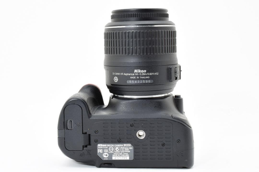 美品✨Nikon D5200✨高画質 高性能AF✨標準ズームセット 手ブレ補正