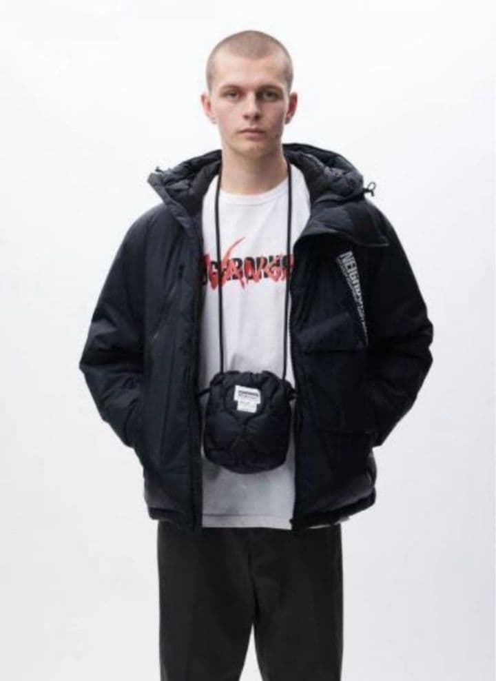 バッグ NH X NANGA . DOWN DRAWSTRING BAG / BLACK NH X NANGA . DOWN DRAWSTRING BAG / BLACK - メルカリ