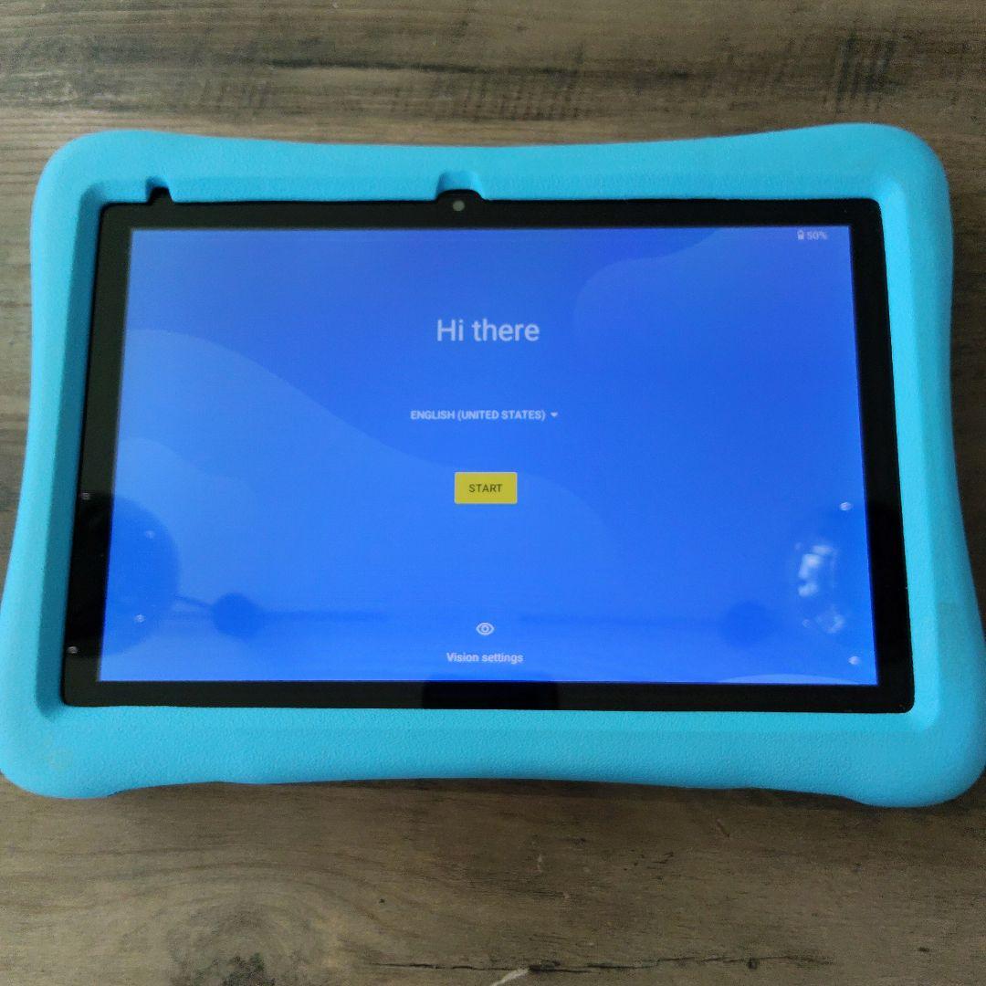 PlimPad Kids 10 青色 plimpton Upgraded Kids Tablet, 10 Inch Android 15 Tablet for Kids