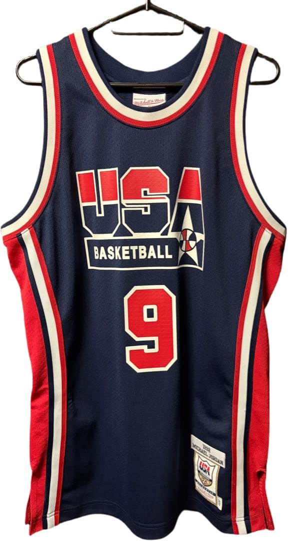 n*e様 り*ん様 Authentic USA ドリームチーム 1992 JOR 100% Authentic Michael Jordan Mitchell Ness 1992 Dream Team USA