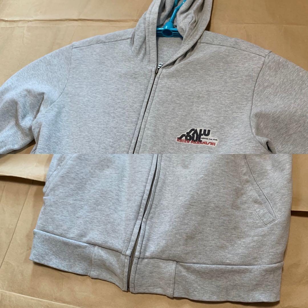 中西圭三 オフィシャル ファンクラブ パーカー スウェット グレー グッズ