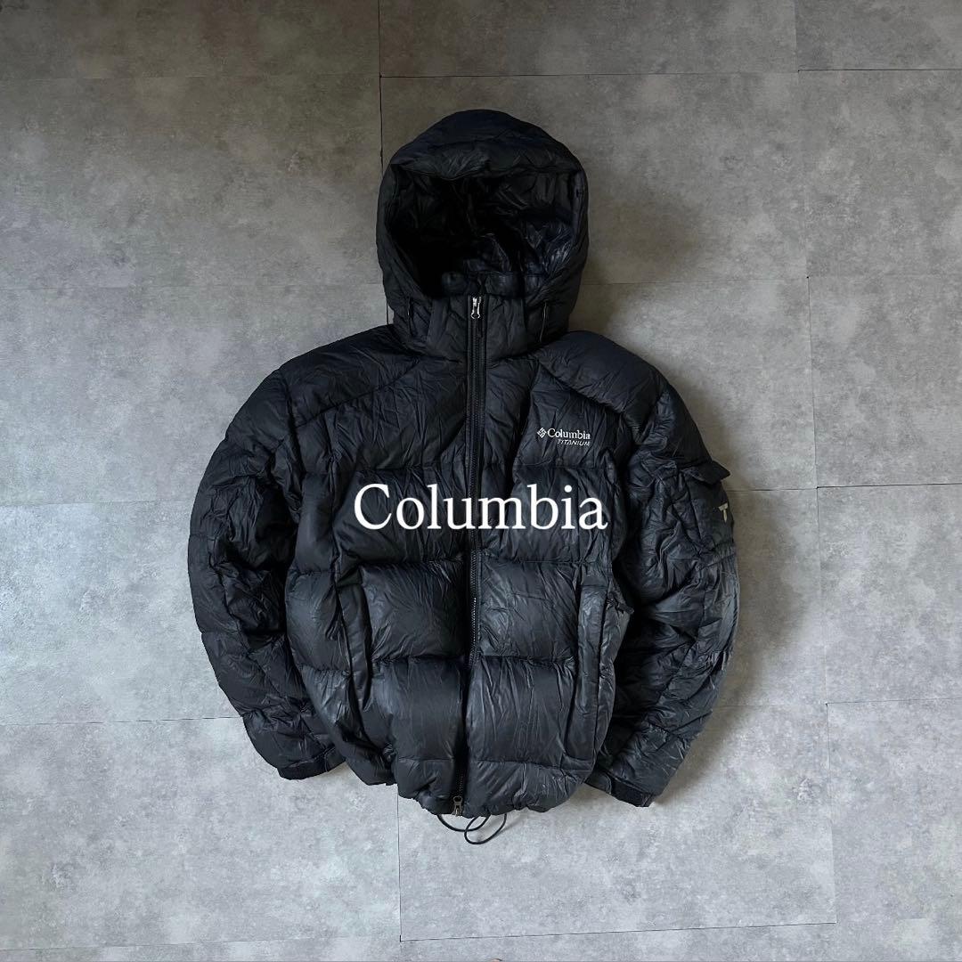 大人気⭐️】極暖columbia ダウンジャケット ブラックXL - メルカリ