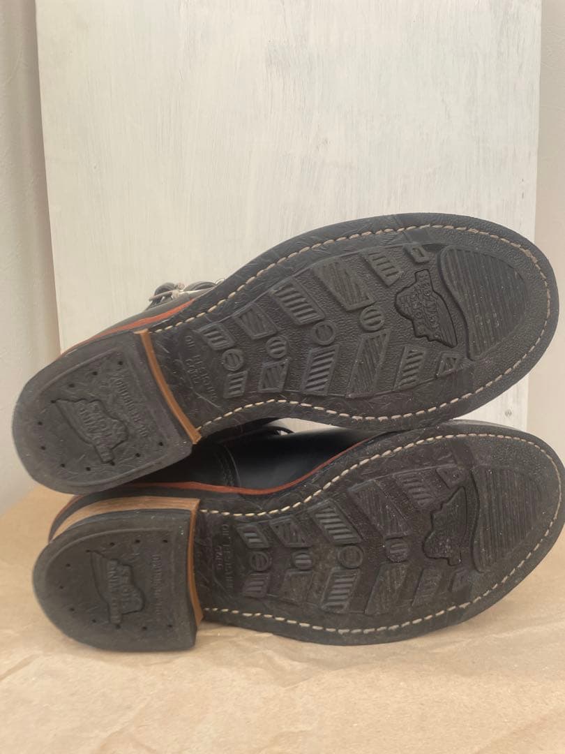 26.5cm(8.5D)・RED WING・2976/ショートエンジニアブーツ