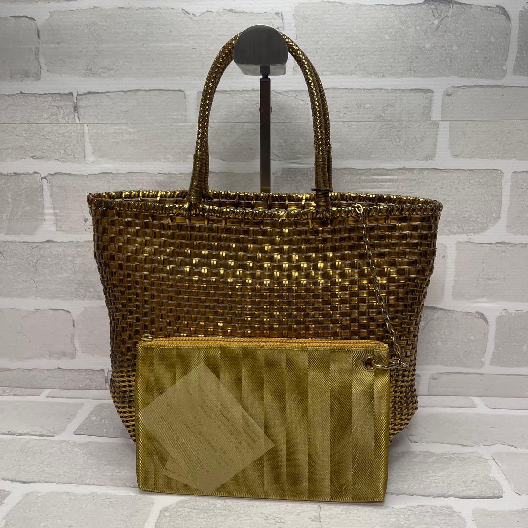 美品)大人気、アンテプリマ、イントレッチオ、ワイヤーバッグ、人気色