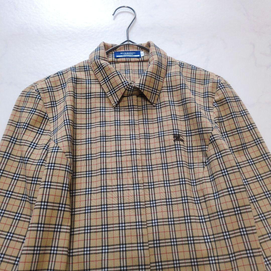 BURBERRY BLUE LABEL✨️ノバチェック シャツワンピース 38 - メルカリ