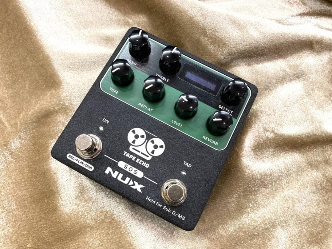 美品 NUX Tape Echo NDD-7（純正電源アダプター付き） Amazon.com: NUX NDD-7 TAPE ECHO Delay Effects Pedal,Up to 1600ms