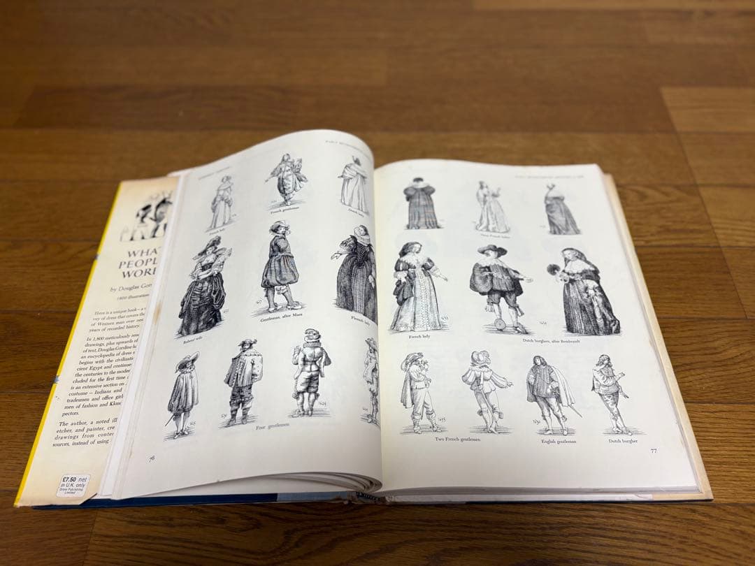 レディース/メンズファッション デザインの原本 衣類のビジュアル歴史本