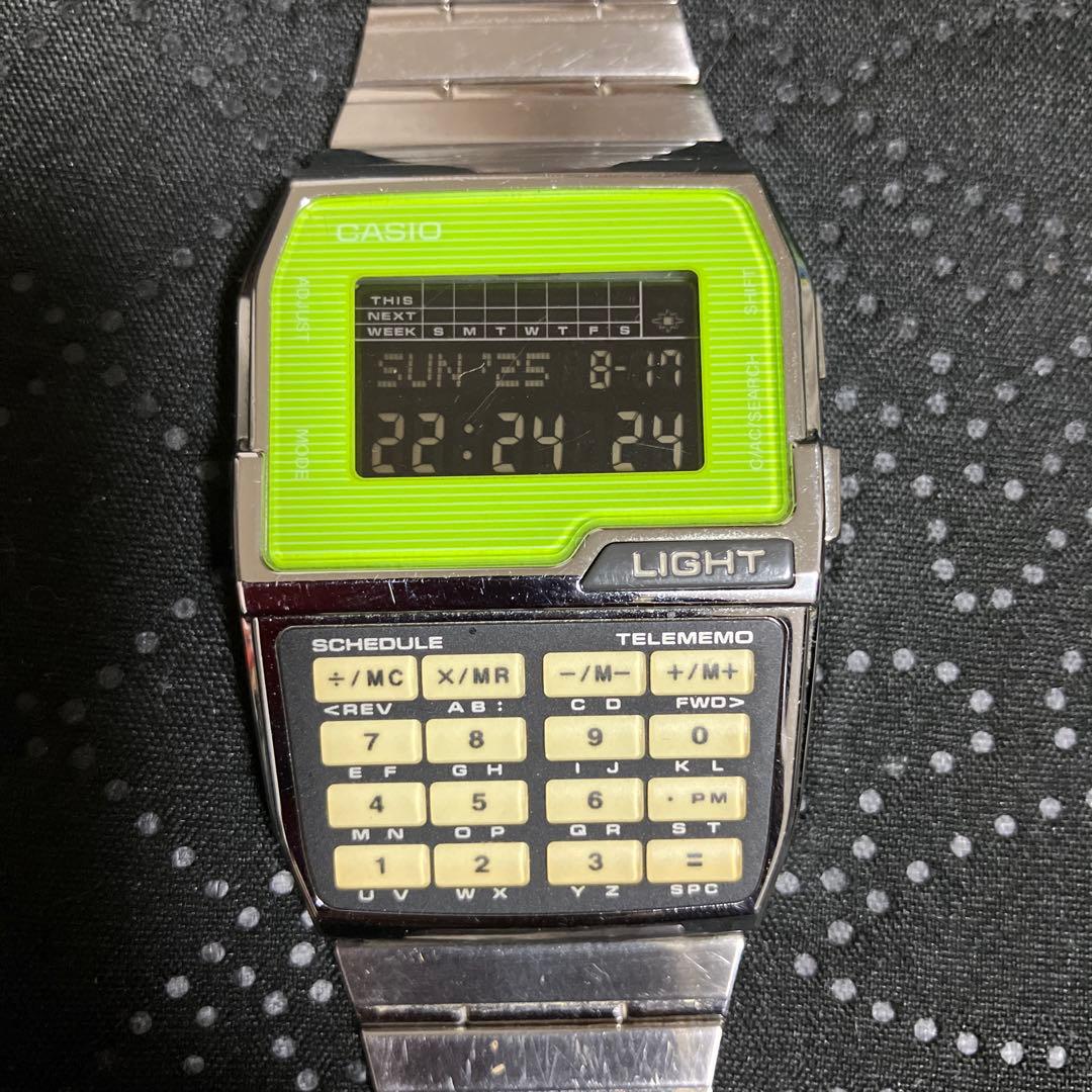 CASIO カシオ データバンク DBC-1500電池交換済み - メルカリ