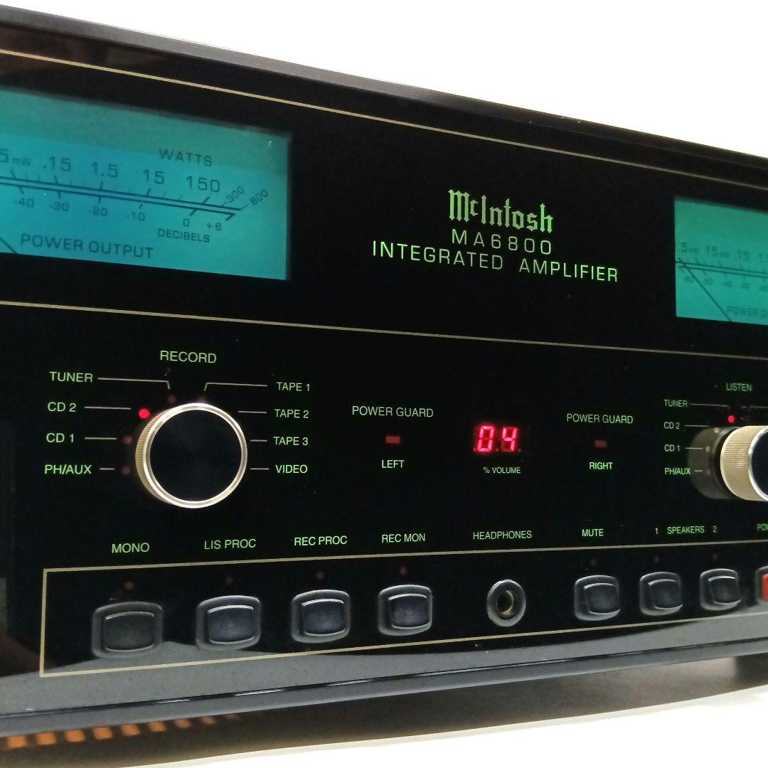 アンプ Macintosh MA6800 INTEGRATED AMPLIFIER McIntosh MA6800 Integrated Amplifier