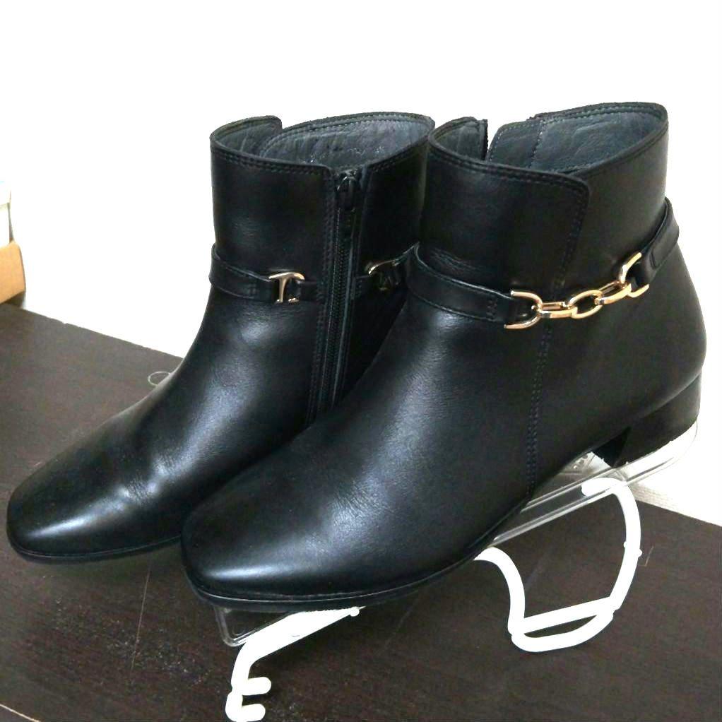 MODE KAORI 2wayチェーン付きショートブーツ ブラック 24.5cm