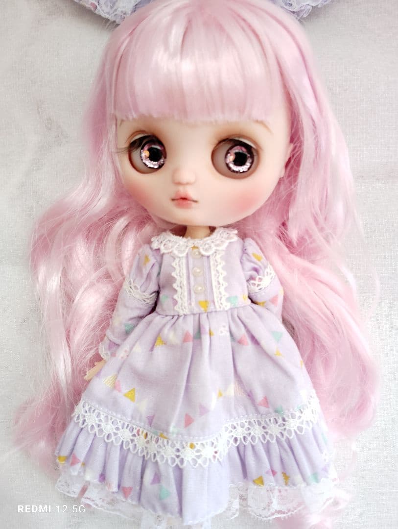 カスタムアイシードール ちゃん♡ピンク髪 - メルカリ