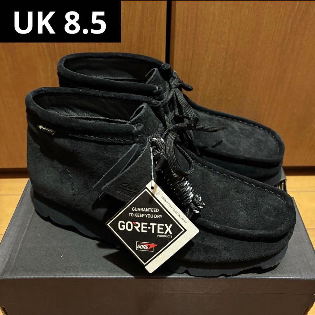 Clarks Wallabee GTX UK8.5 ゴアテックス ワラビー WallabeeGTX / メンズ ワラビーゴアテックス （ブラックスエード