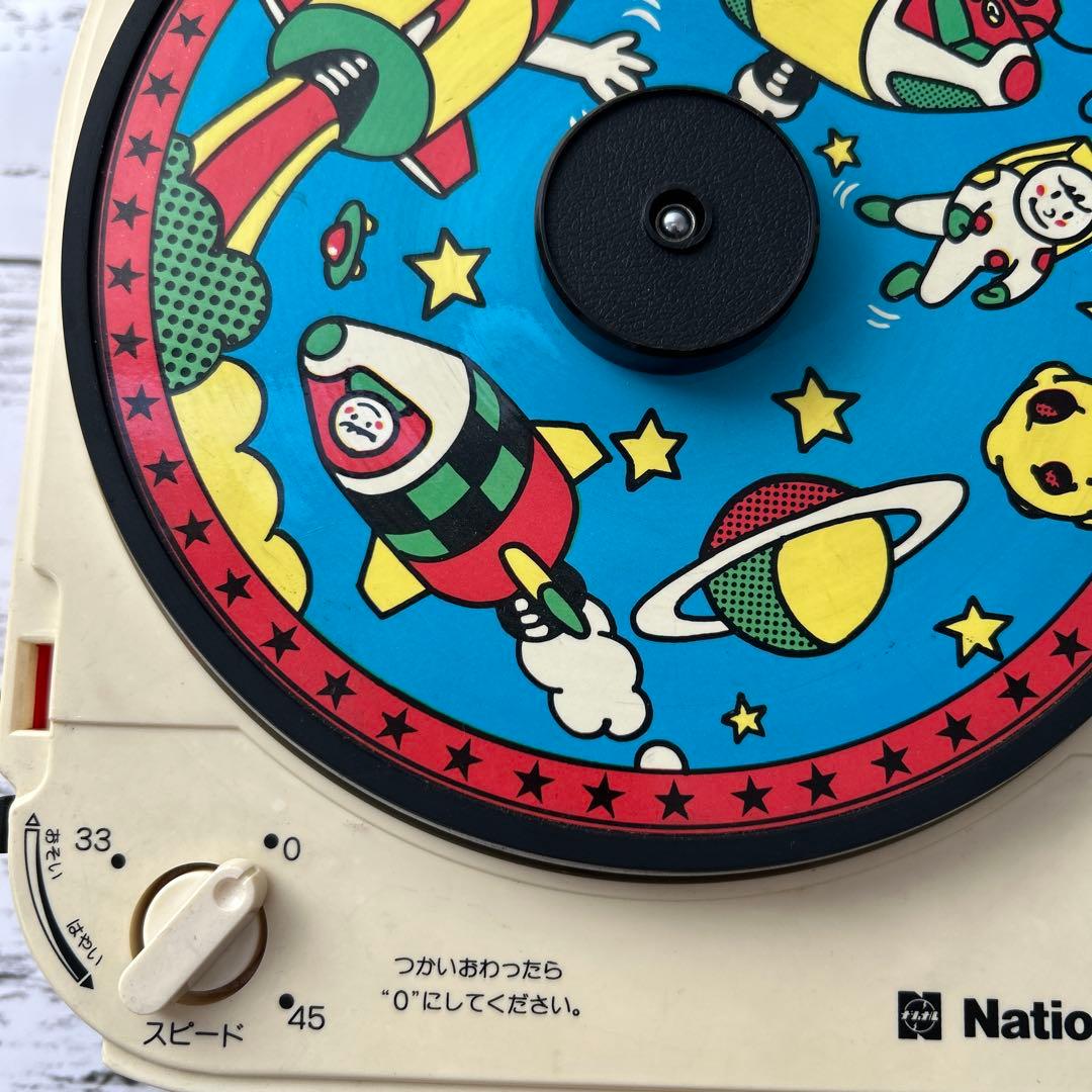 National SG-503N レコードプレーヤー 昭和レトロ アンティーク - メルカリ