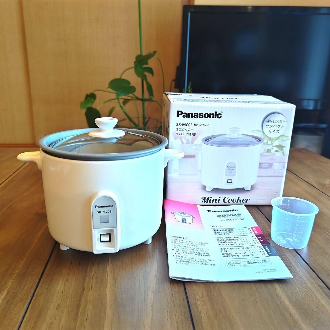 パナソニック 炊飯器 1.5合 ミニクッカー【2024年製】 - メルカリ