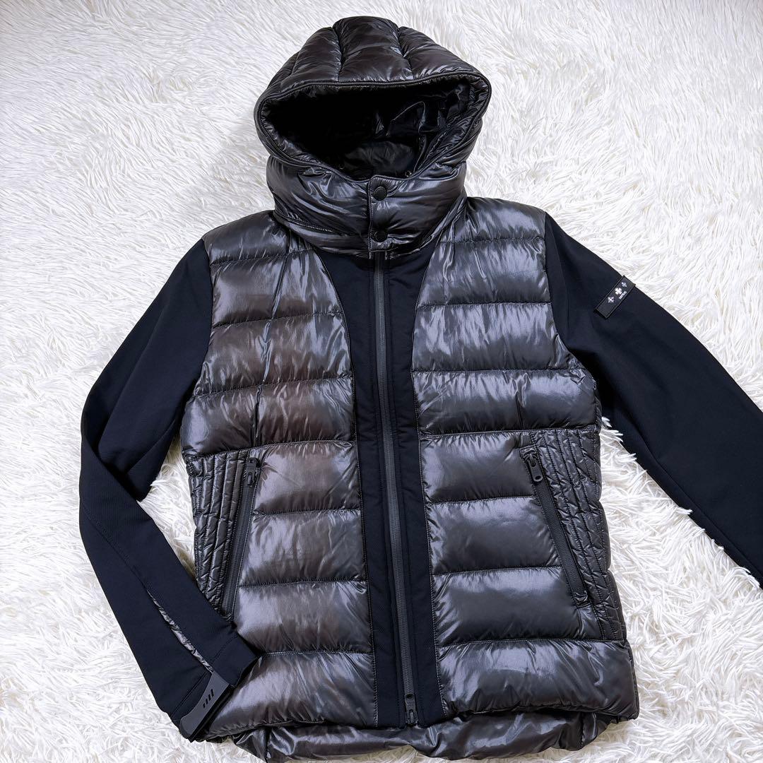 【ジャンク品⭐️サイズ3】タトラス　ダウンジャケット　サッビア　切り替え 黒　格安 TATRAS（タトラス） PayPay最大14% 2025AW FINAL CLEARANCE メンズ