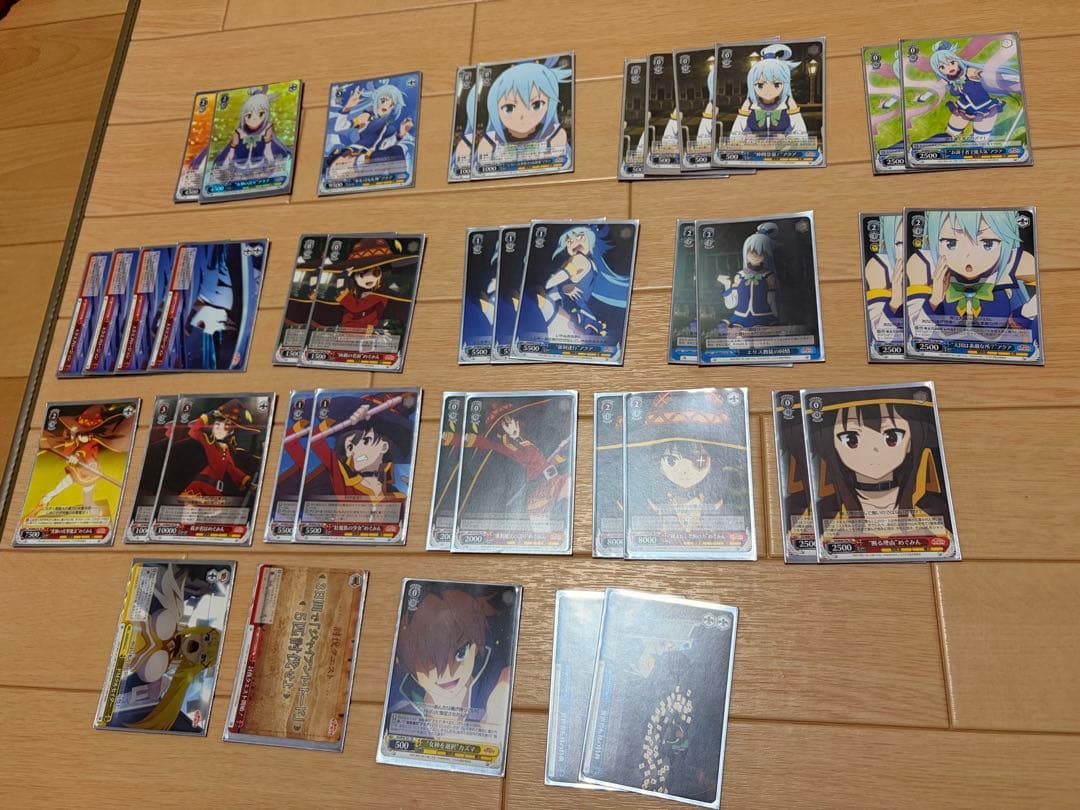 ヴァイスシュヴァルツ このすば カード&めぐみんスリーブ - メルカリ