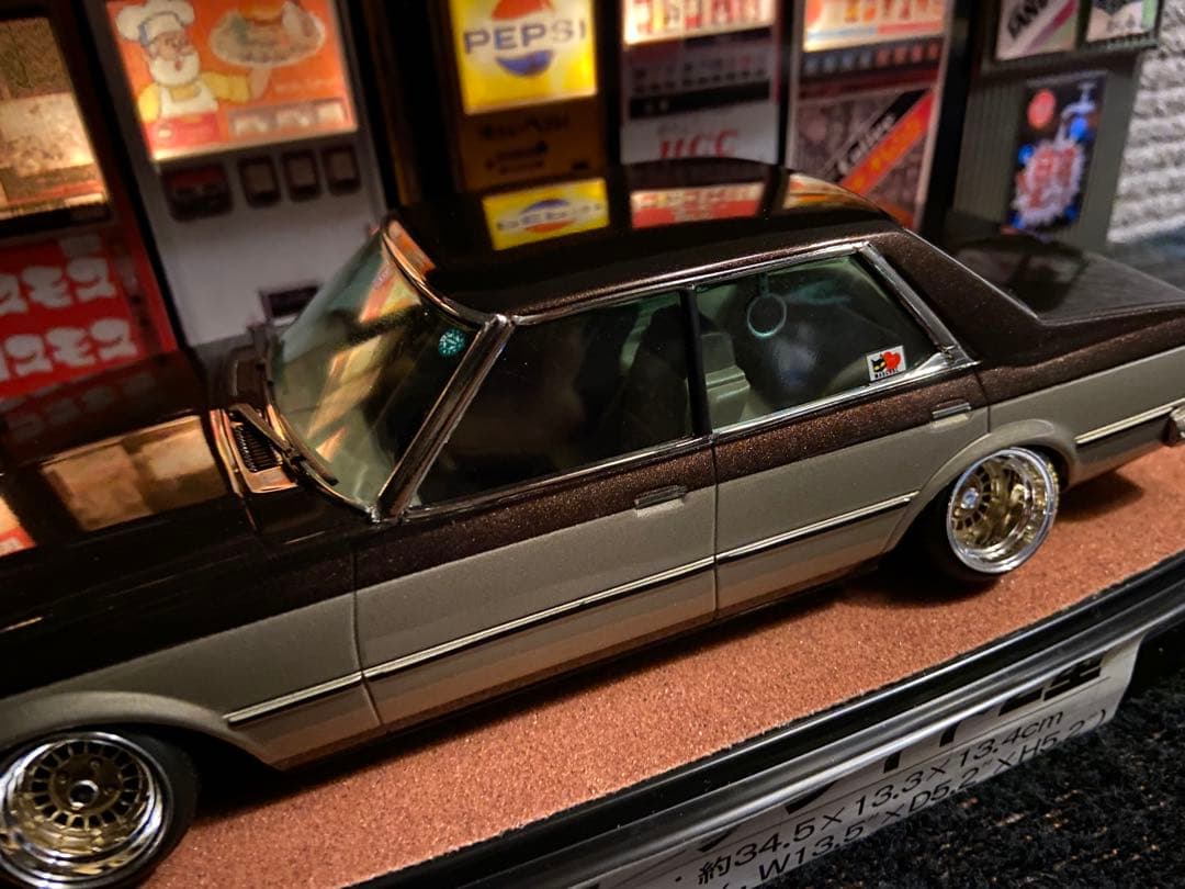 1/24 クレスタ マイクロエース カスタム ジオラマ 旧車 - メルカリ