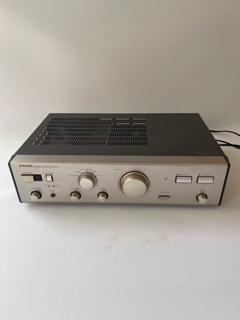 オンキョー　ONKYO integrated A-913 ステレオアンプ オンキョー ONKYO integrated A-913 ステレオアンプ - アンプ低 価格