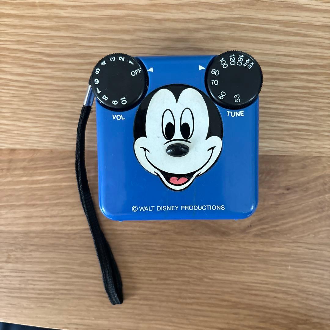 レア】ミッキーマウス ラジオ レトロ - メルカリ