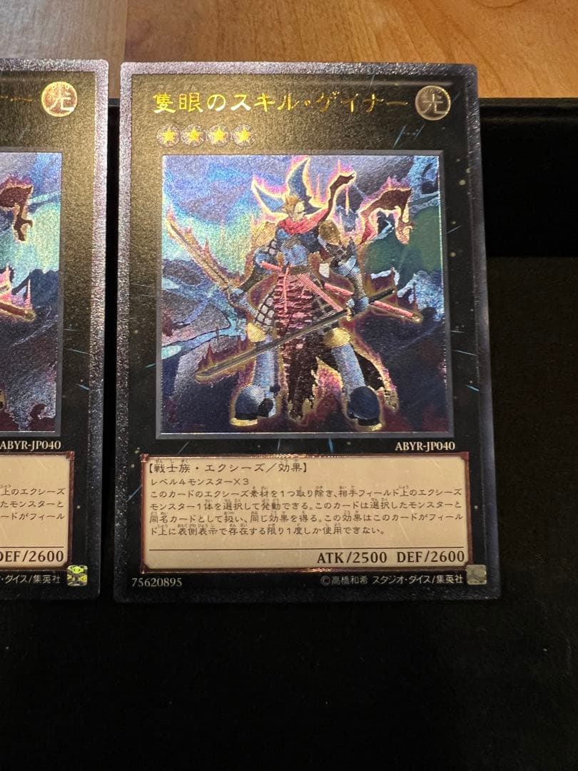 遊戯王 隻眼のスキルゲイナー レリーフ 2枚セット - メルカリ