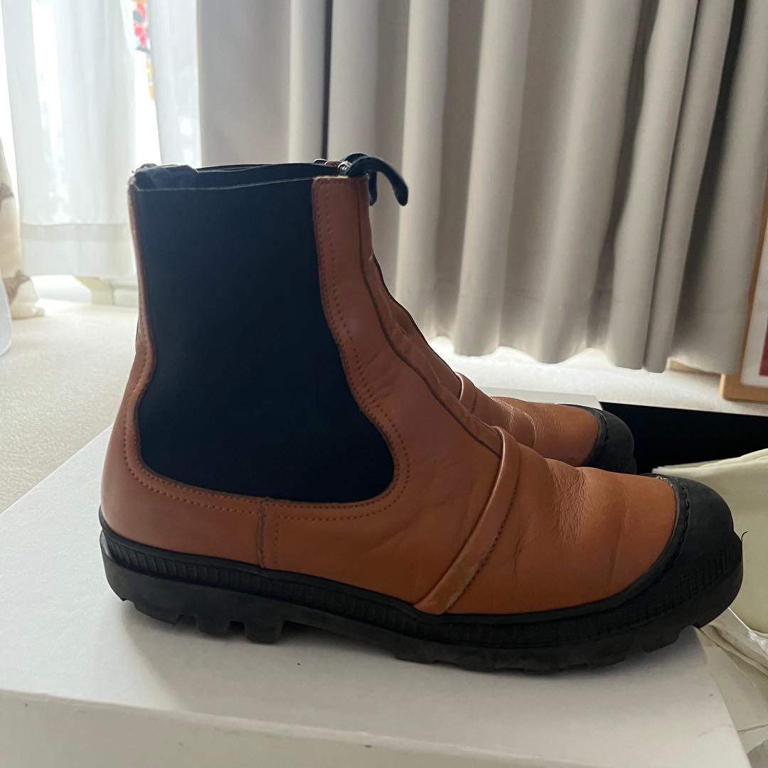 LOEWE】ロエベ◎サイドゴアブーツ38 - メルカリ