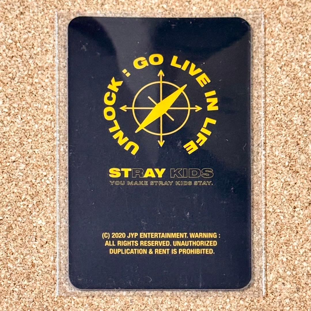 StrayKids UNLOCK レンチキュラー トレカ ハン ジソン - メルカリ