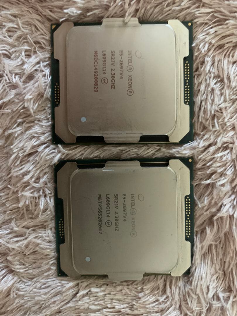 Intel Xeon E5-2697V4 2個セット 2.30GHz