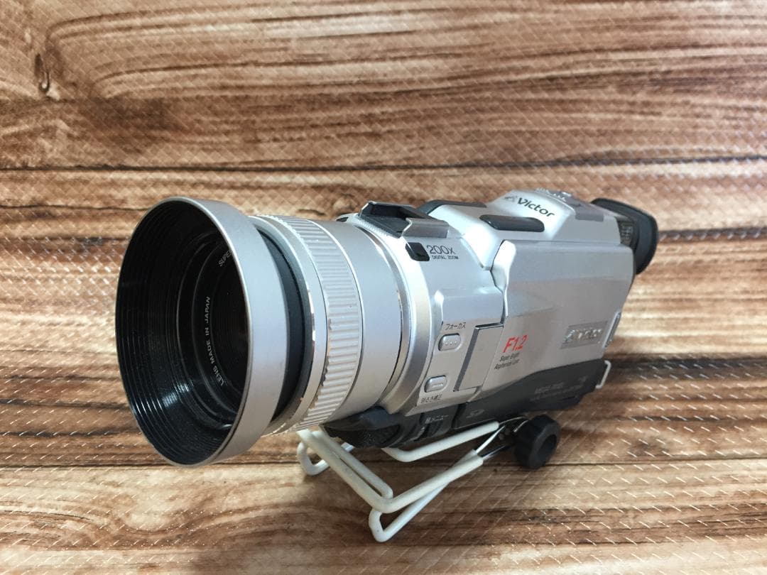 撮影再生ダビングOK 美品　Victor　GR-DV3000　付属品有　大画面