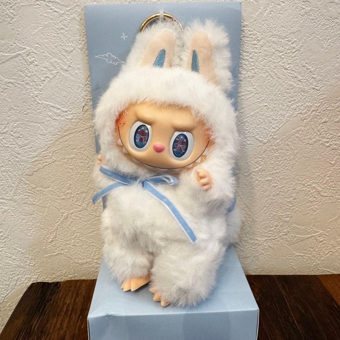 海外限定】ZIMOMO LABUBU ぬいぐるみブルーリボン - メルカリ
