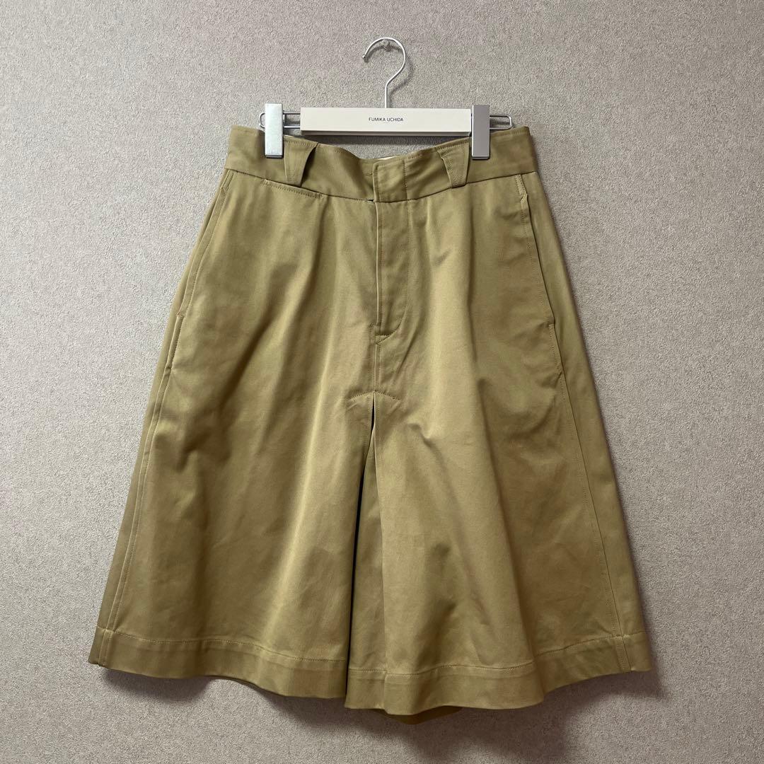 フミカウチダ チノキュロット パンツfumika uchida 2025ss - メルカリ