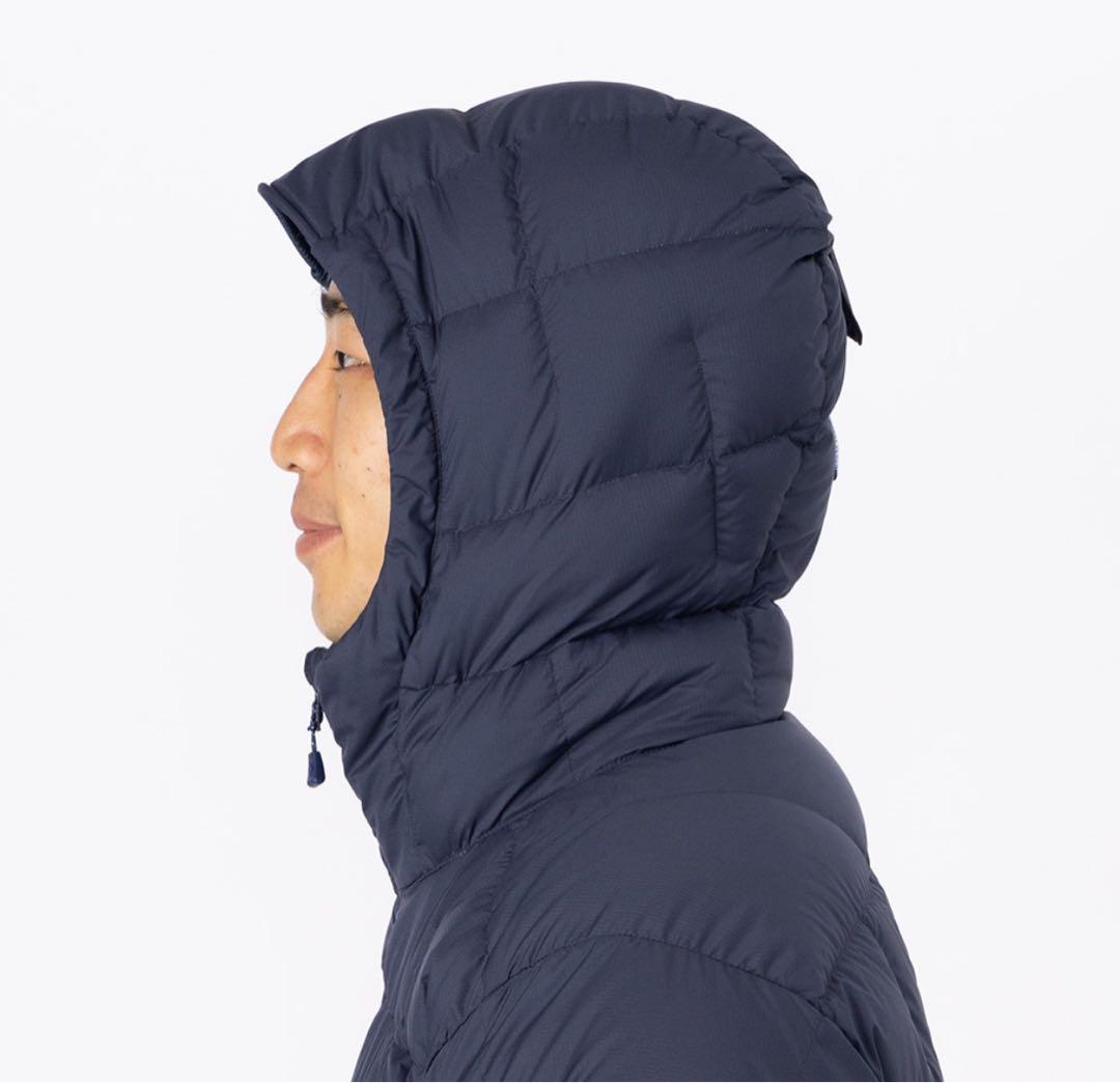 mont-bell ネージュダウンパーカー ネイビー XL - メルカリ