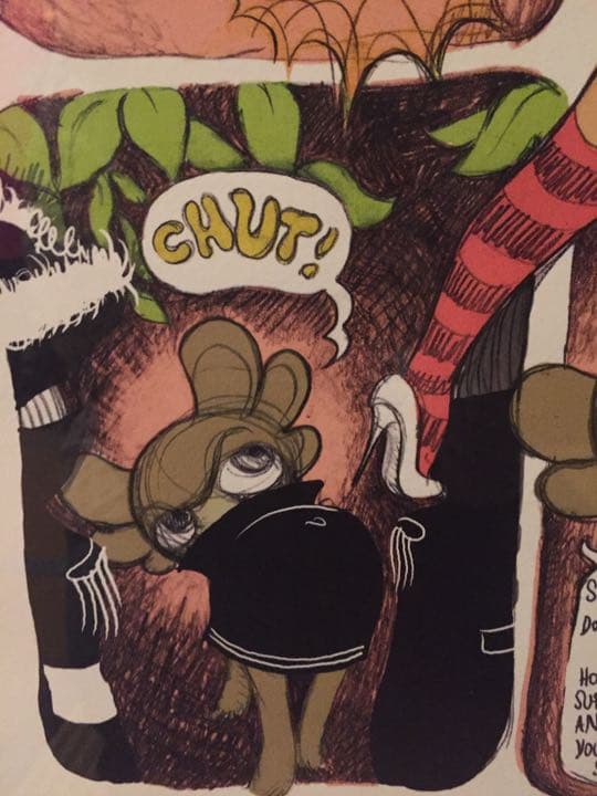 fafi サイン入り carmine volt 原画レプリカ - メルカリ