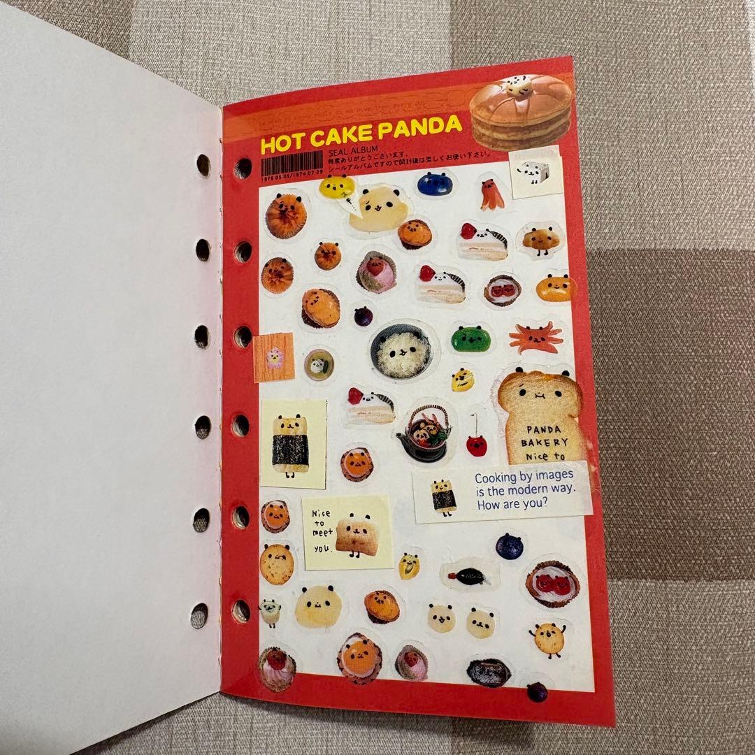 カミオジャパン ホットケーキパンダ シール帳 平成レトロ - メルカリ