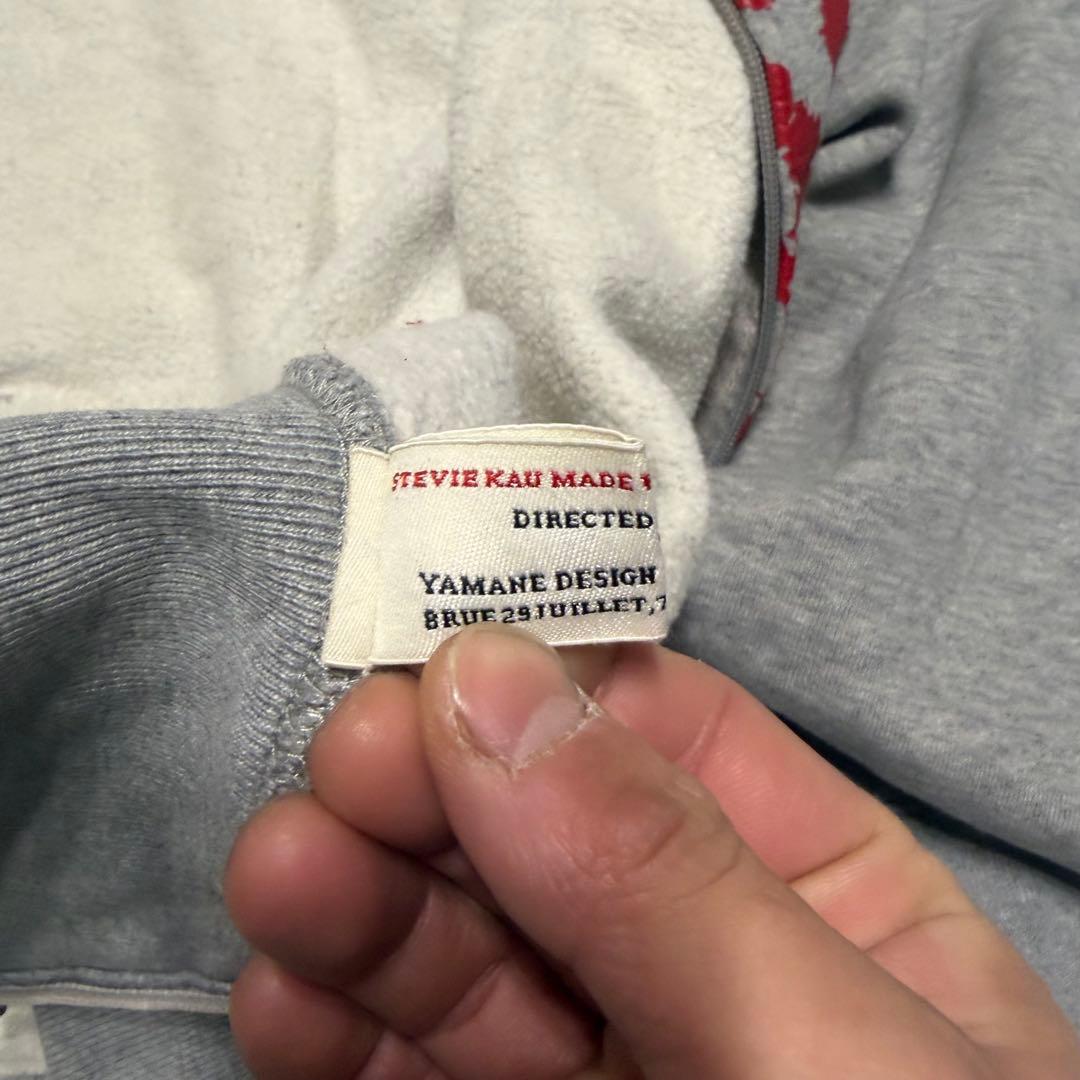 EVISU ジップアップスウェット ロゴプリント カモメ 希少デザイン Y2K