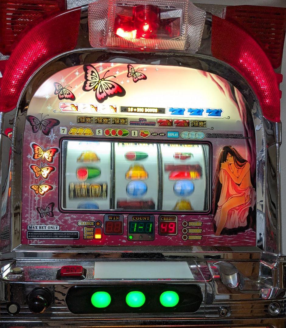 早いもの勝ち】レア 南国育ち 4号機 実機 コイン不要機 無段階