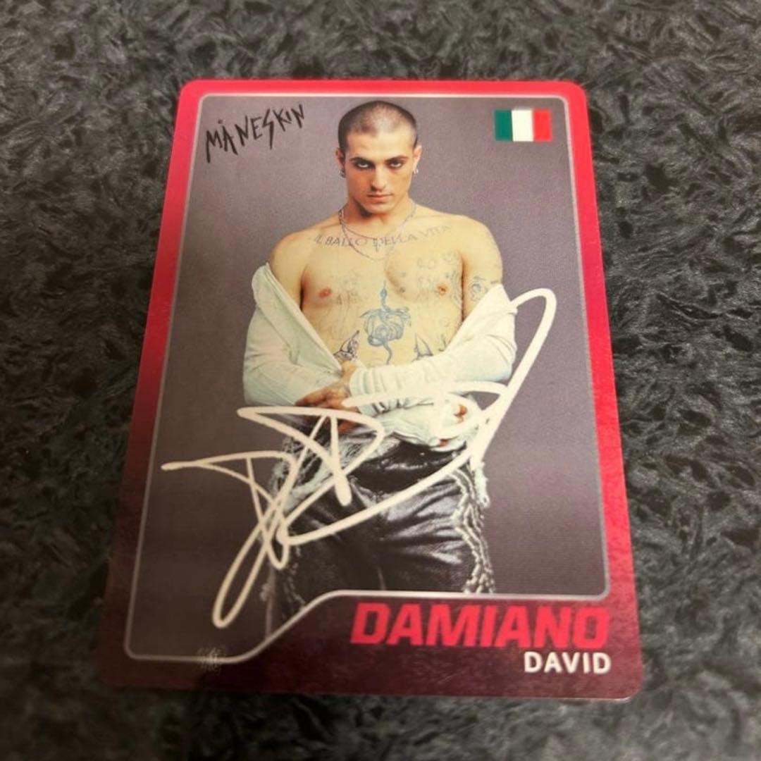 Maneskin マネスキン トレカ 開場限定 ダミアーノ - メルカリ
