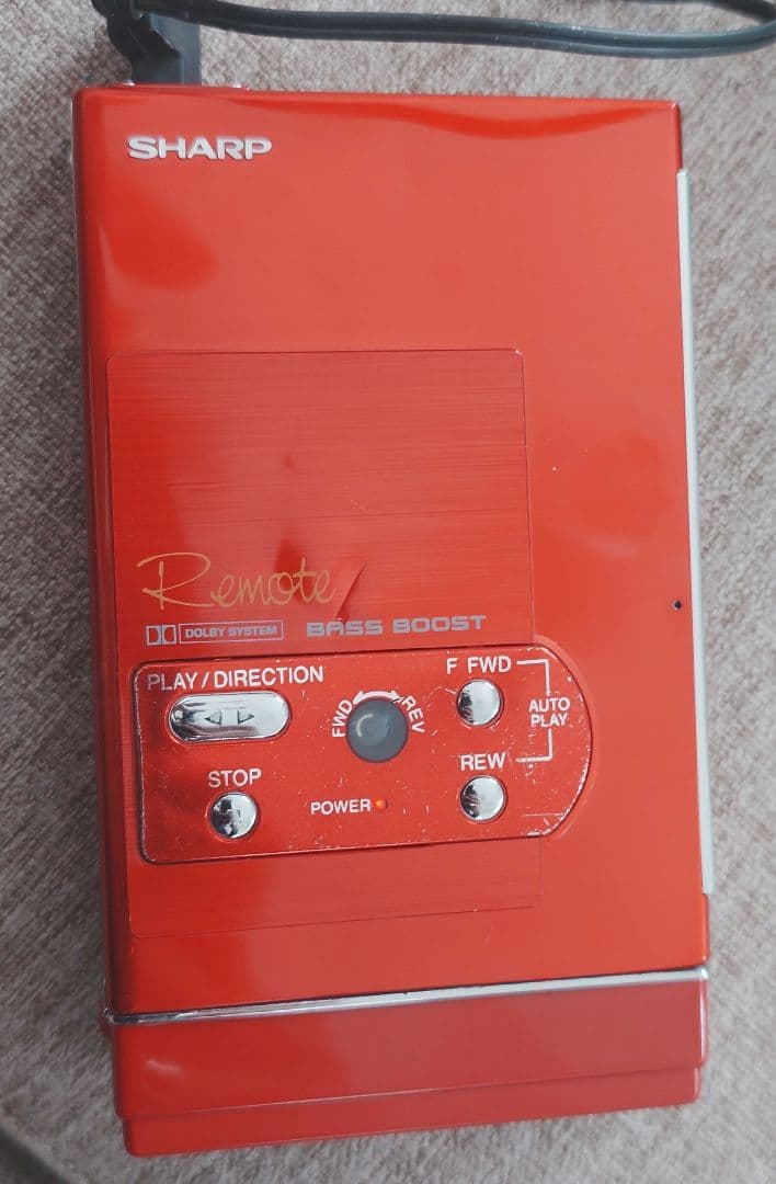 SHARP Being JC-K30 ポータブルカセットプレーヤー　動作確認済み SHARP Being JC-K30 ポータブルカセットプレーヤー 動作確認済み SHARP