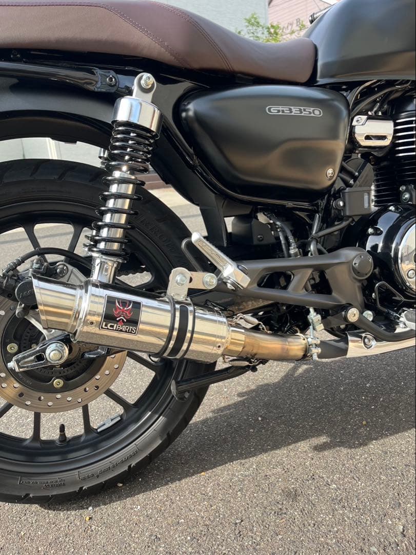 LCI PARTS ステンレス マフラー GB350 - メルカリ