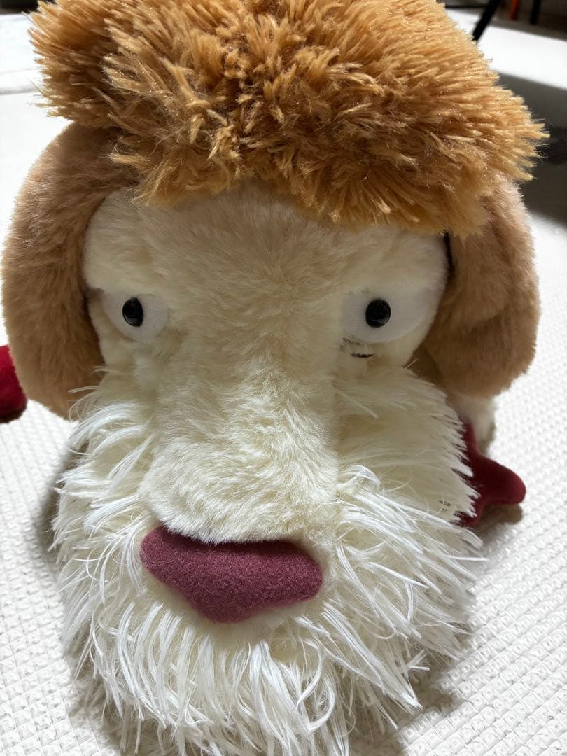 【中古】ジブリパーク　ヒン　特大ぬいぐるみ ジブリパーク限定】ハウルの動く城「特大ヒンぬいぐるみ」徹底紹介！重