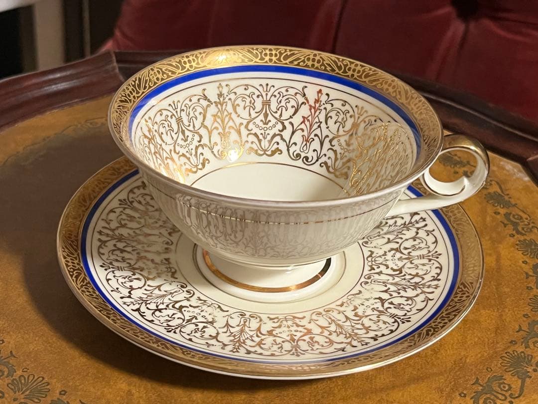 ドイツ製 SELTMANN WEIDEN 陶磁器 金彩 カップソーサー トリオ ドイツ