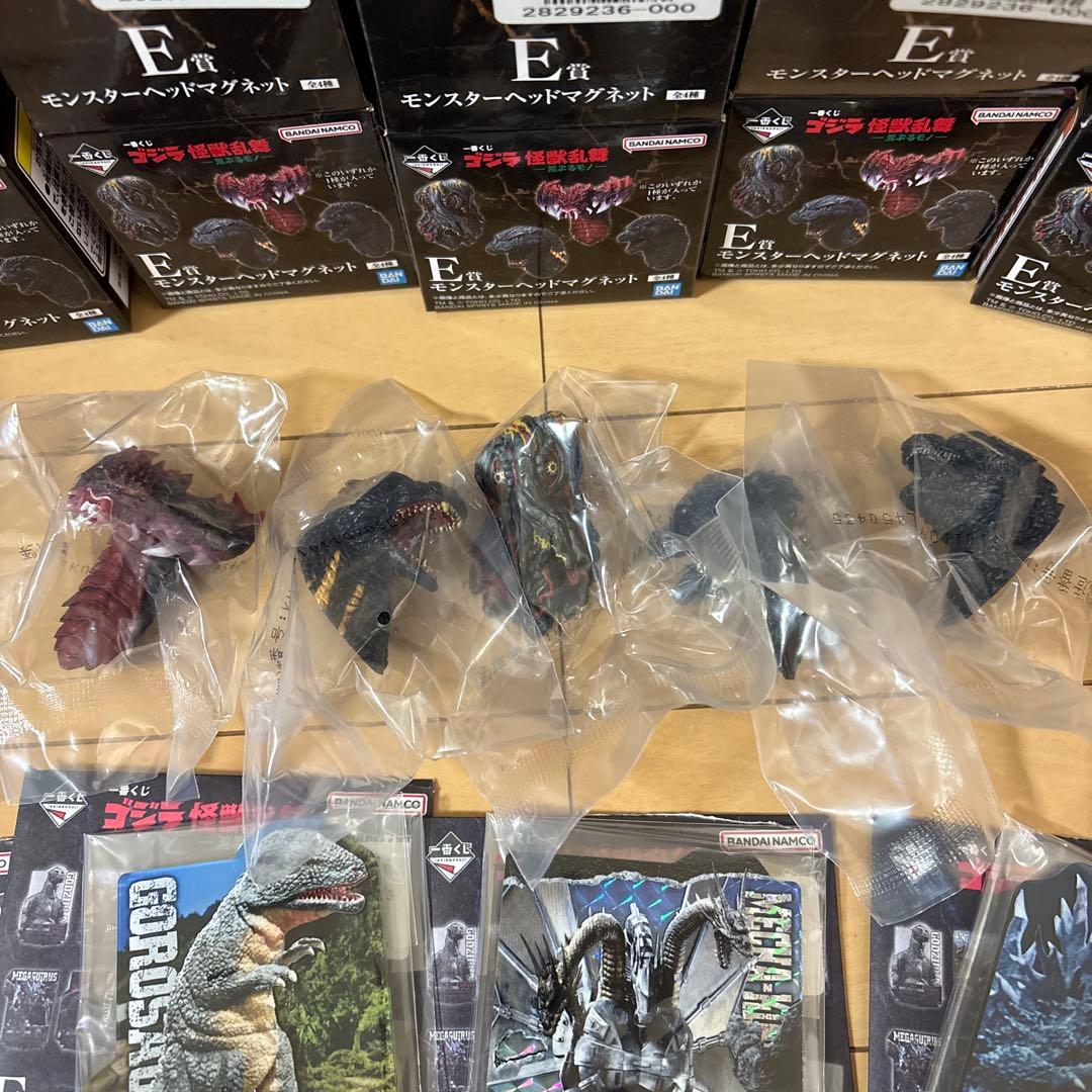 一番くじ ゴジラ 怪獣乱舞 -荒ぶるモノ- A賞+ラストワン賞　下位賞多数