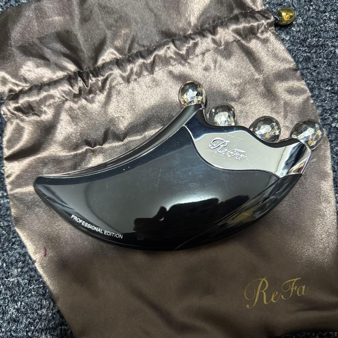 ReFa PRO PROFESSIONAL EDITION 美顔器 ブラック ReFa（リファ） MTG 正規品 リファプロ ReFa PRO 美顔ローラー 小顔