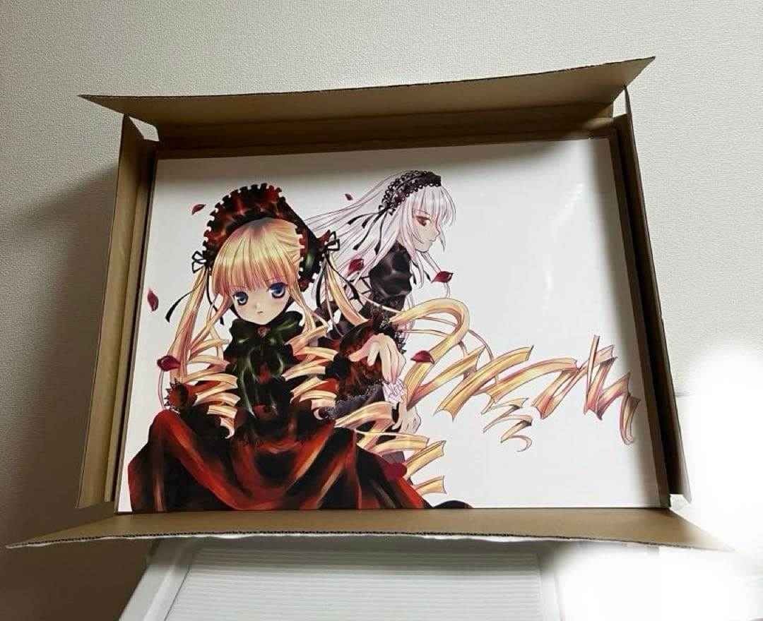 ローゼンメイデン 複製原画 、真紅、水銀燈、バーズコミック版 2巻表紙