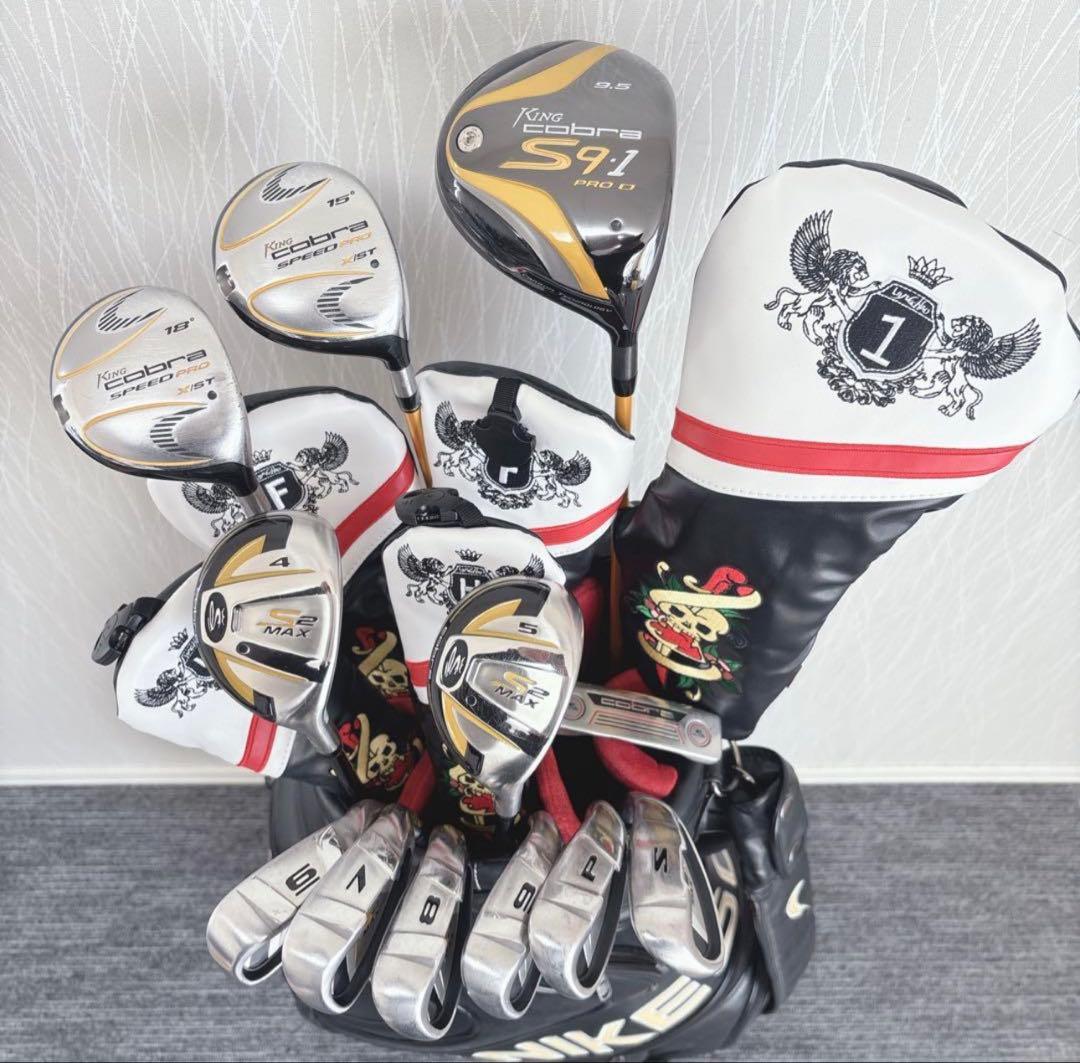 超豪華❗️cobra/コブラ 初心者 名器 メンズ ゴルフクラブセット