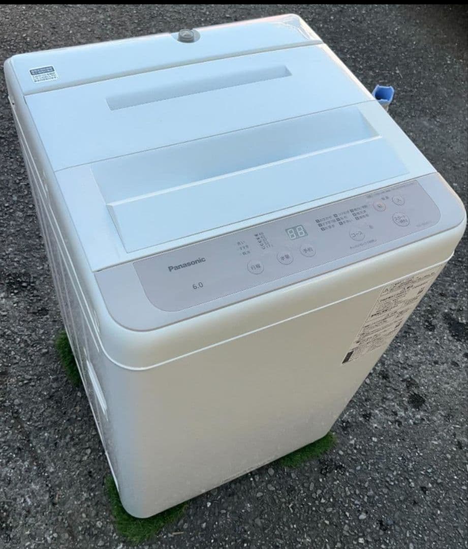 パナソニック 洗濯機 6.0kg 楽ポイフィルター　風乾燥機能付き　2022年製